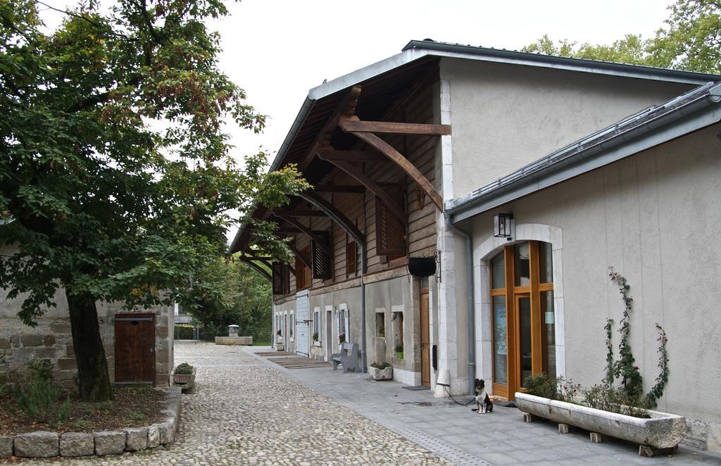 Hotel La Ferme Du Lignon Genf Exterior foto