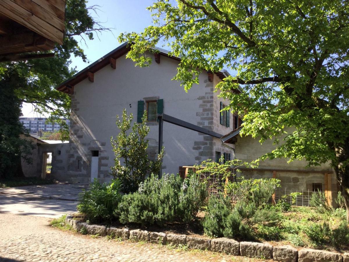 Hotel La Ferme Du Lignon Genf Exterior foto